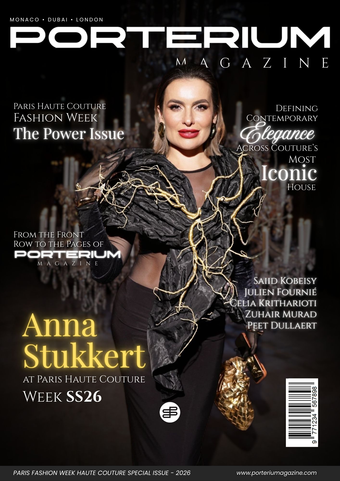 Anna Stukkert at Paris Haute Couture Week