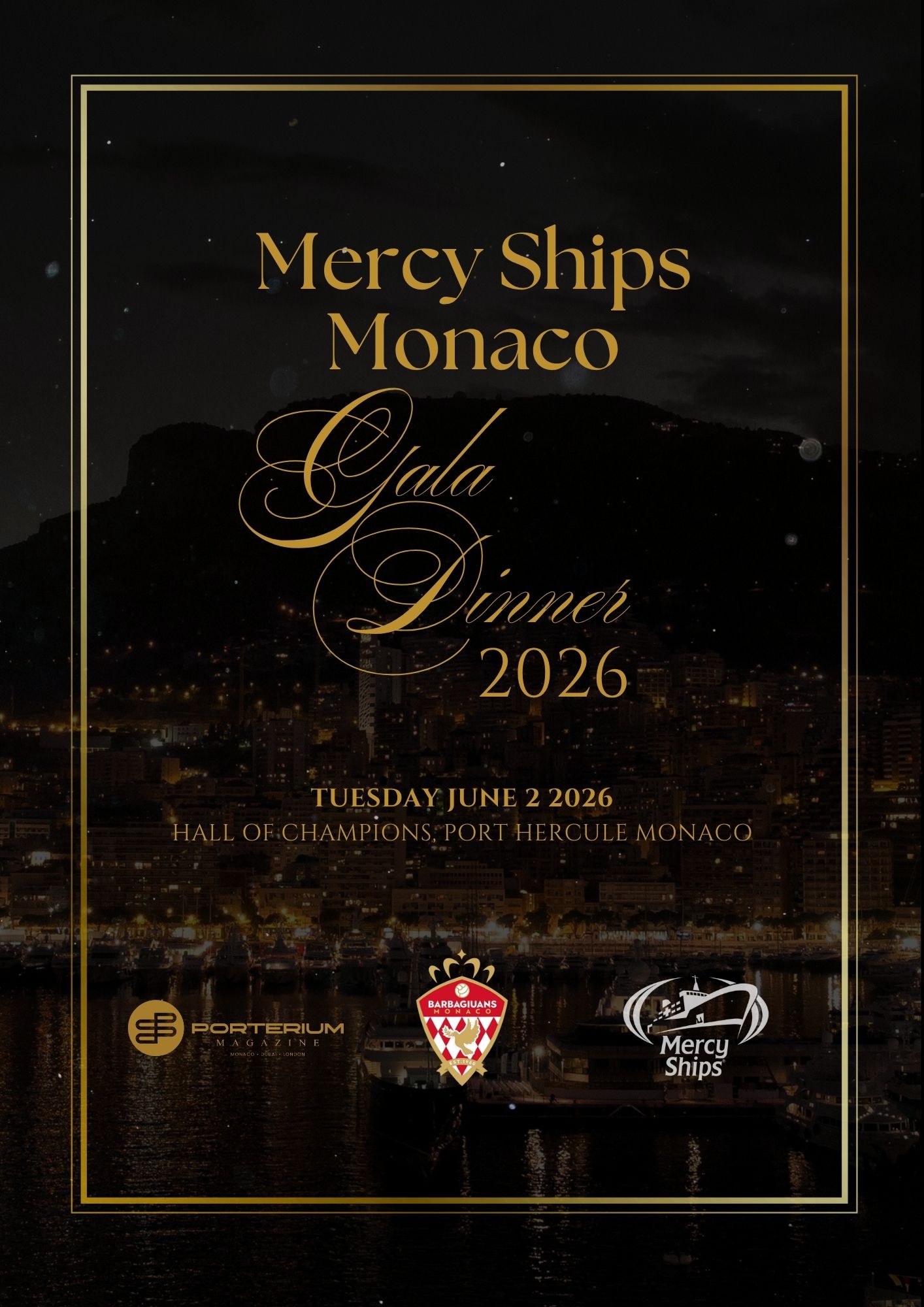 Mercy Ships Monaco Gala Dinner 2026: An Evening of Philanthropy, Purpose, and Global Impact