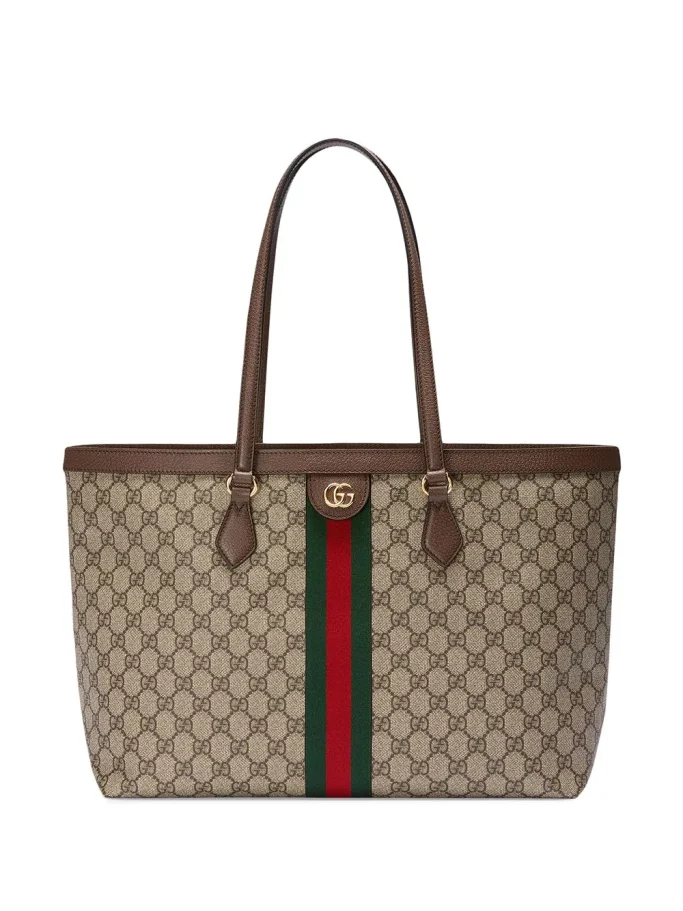 gucci tote bag with iconic logo