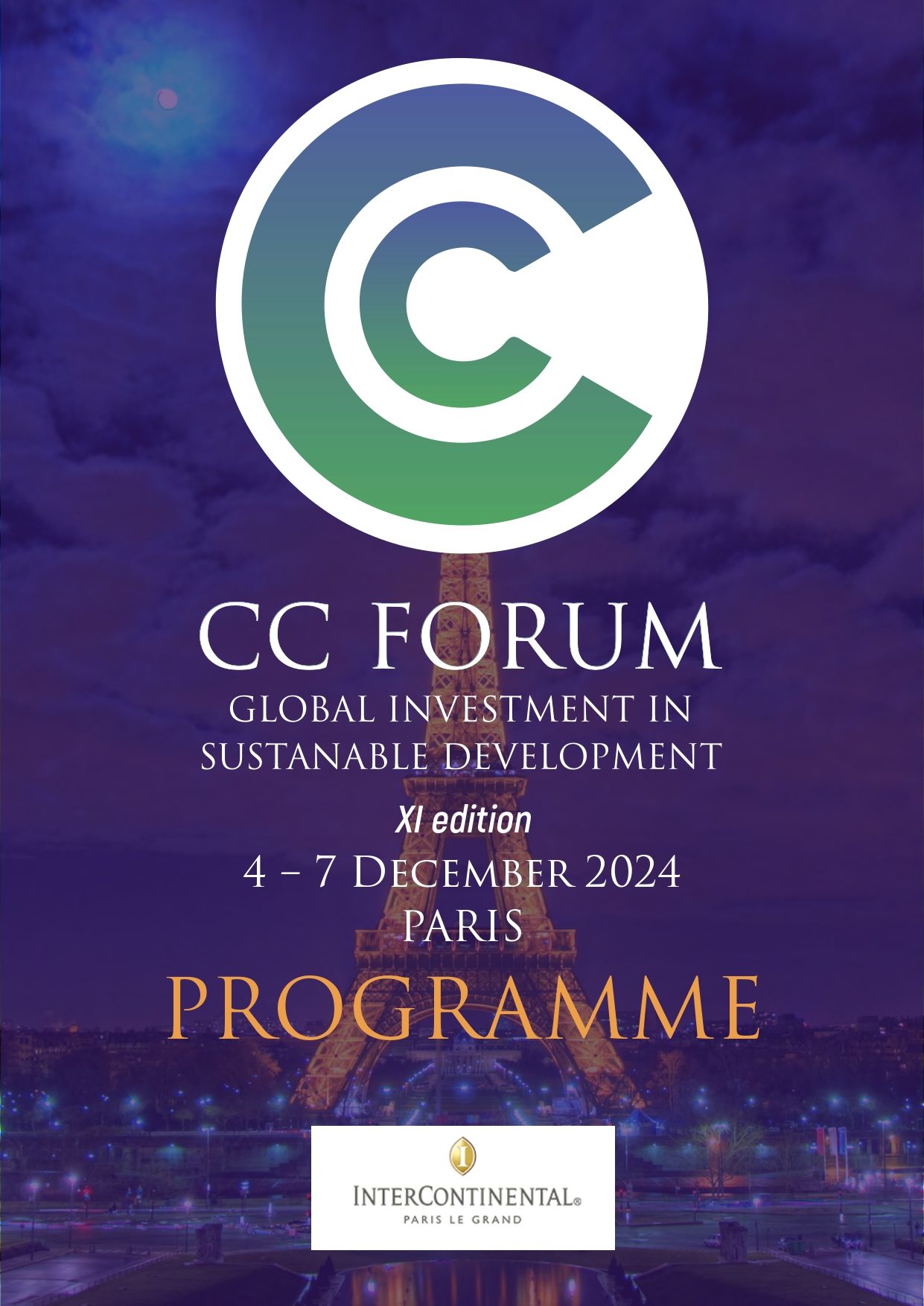 Max Studennikoff speaking at CC Forum about sustainable investment solutions